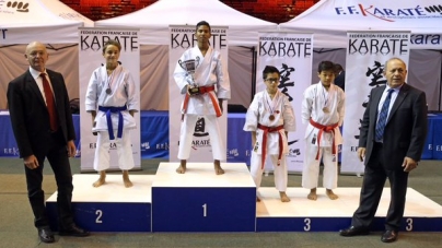 Un jeune isérois sur le podium de la Coupe de France de kata